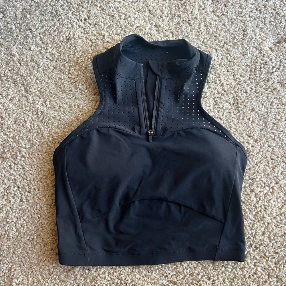Lululemon High-Neck Zipper Sports Bra